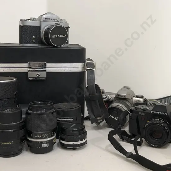 Assorted Cameras and Gear