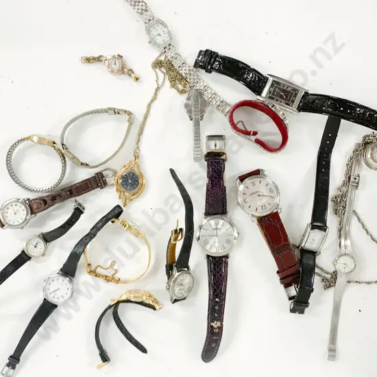 Quantity of Various Wrist Watches