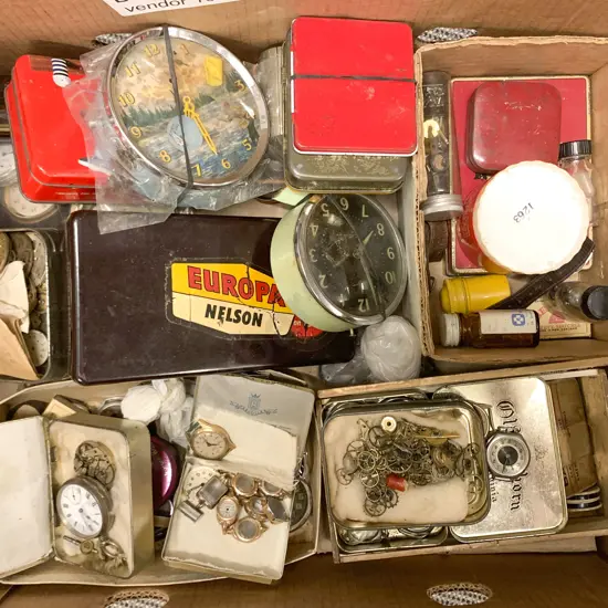 Box Quantity of Clock and Watch Parts