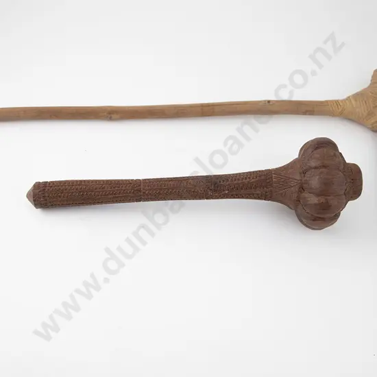 Pacific Island Throwing Club with Other