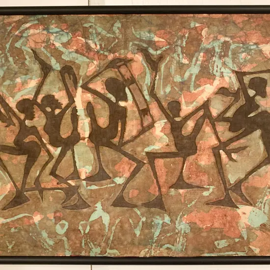 Framed Batik Artwork