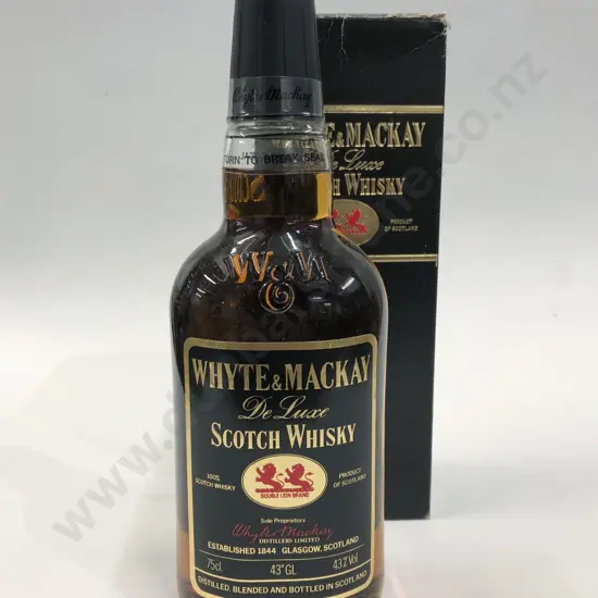 Whyte & Mackay Scotch Whiskey 75cl (Boxed)