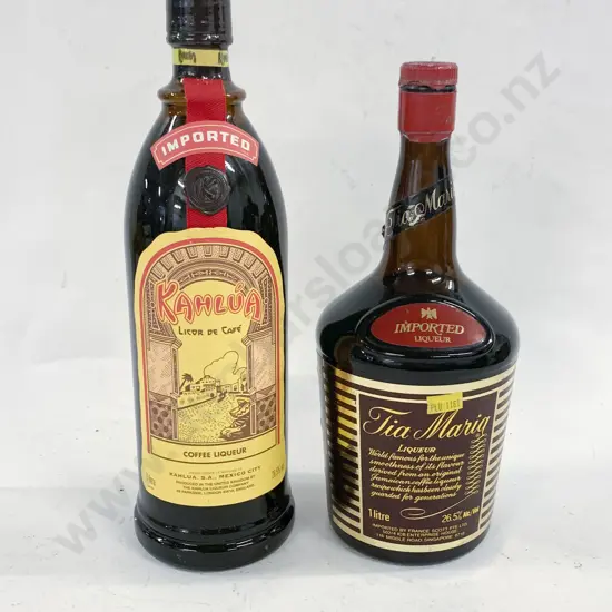Tia Maria Coffee Liqueur 1L together with Kahlua Coffee Liqueur 1L
