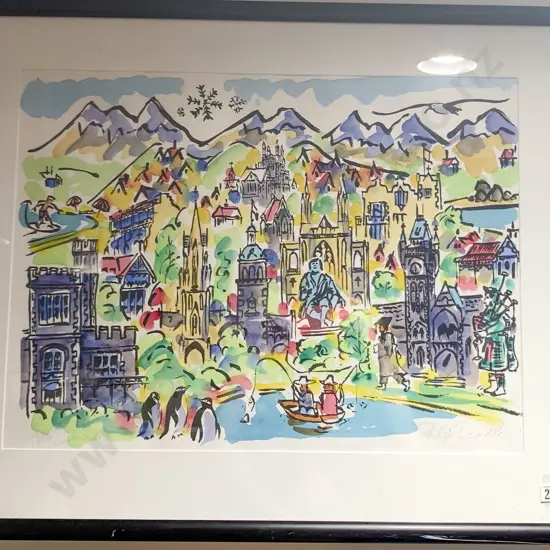 Philip Beadle Limited Edition Print of Dunedin