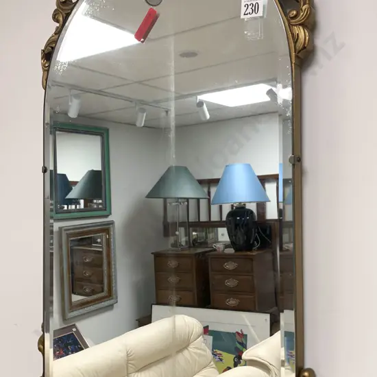 Ornate Gilt Frame Wall Mirror