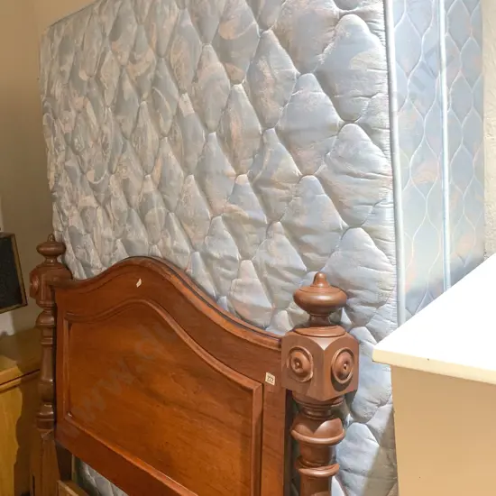 Double Bead and Base Together With Headboard