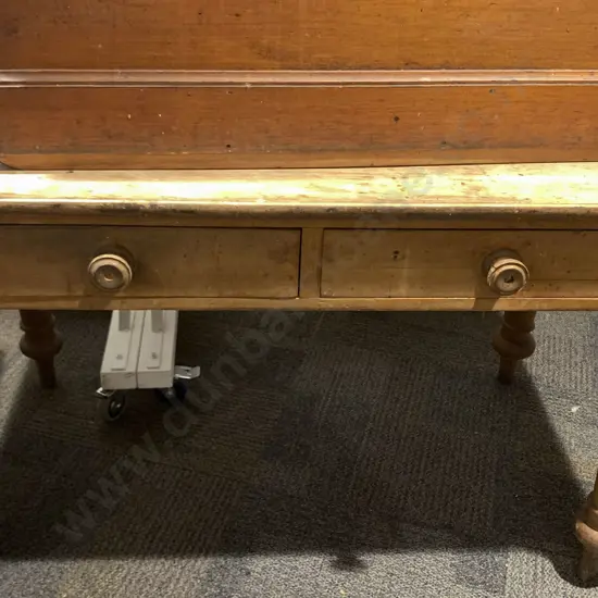 Victorian Pine Hall Table