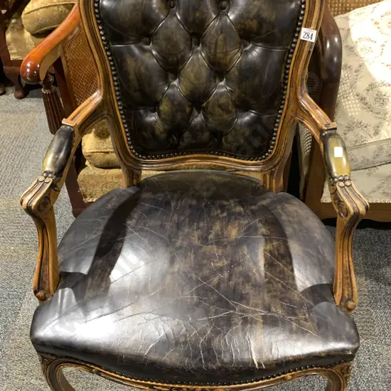 Louis XV Style Salon Chair