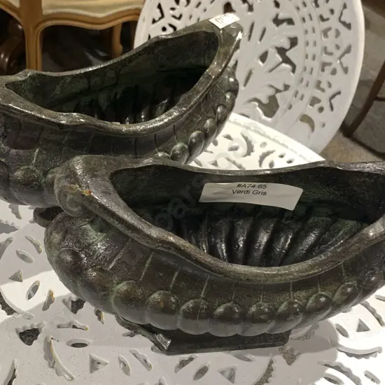 Pair Reproduction Victorian Garden Planters