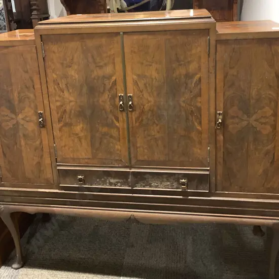 Figured Walnut Buffet (af)
