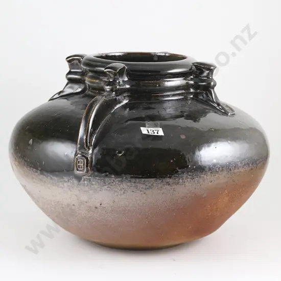 Fern Flat Potteries (Rod & Margy Davis) Large Floor Pot