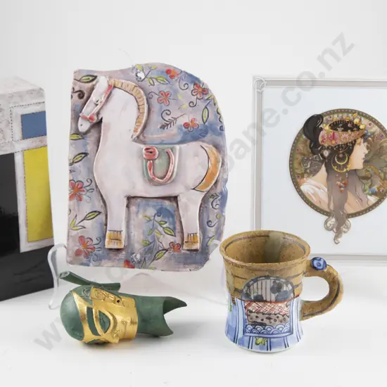 Aaron Scythe Mug with four other pieces