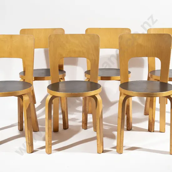 Alvar Aalto for Artek Dining Chairs