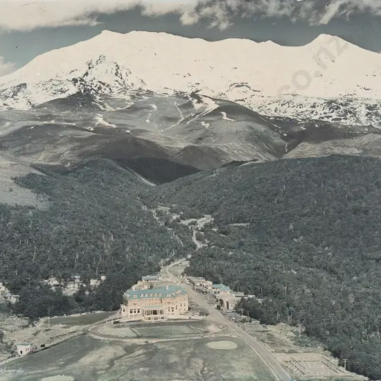 Whites Aviation Hand Coloured Photo of National Park