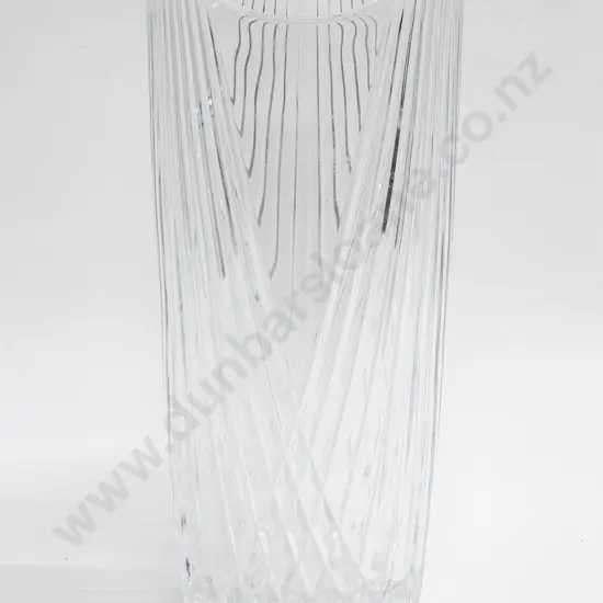 Tall Crystal Vase