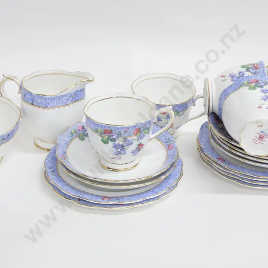 Royal Albert "Harebell" Part Tea Set