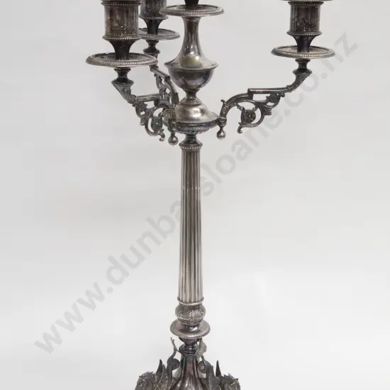 Large Four Light Candelabra