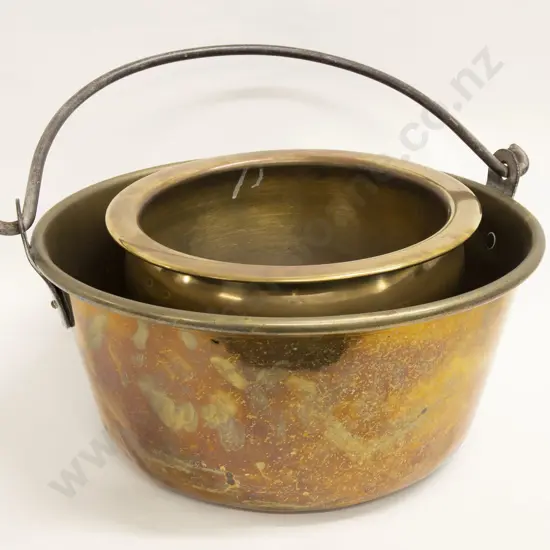 Brass Jam Pan together with Brass Planter