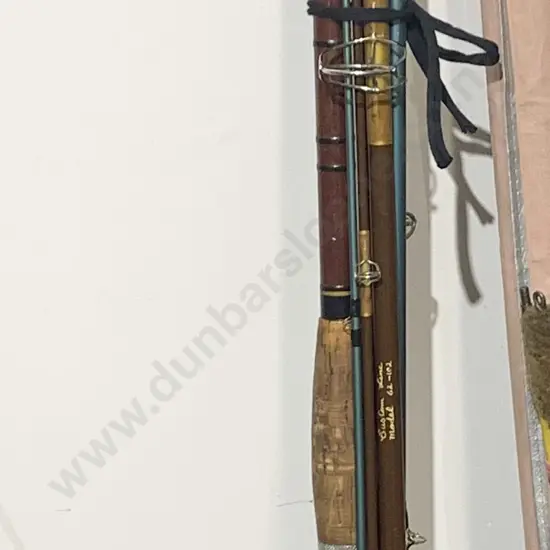 Three Assorted Vintage Fishing Rods