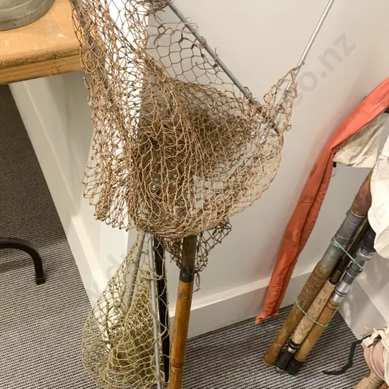 Two Vintage Fishing Nets