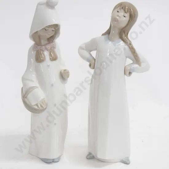 Two Lladro Figures (One Missing Accessory)