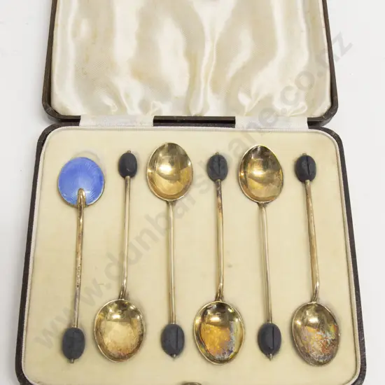 Cased Sterling Silver Teaspoon Set