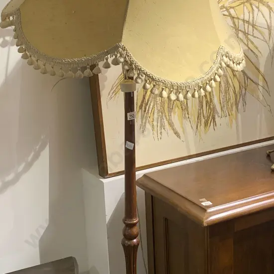 Standard Lamp and Shade
