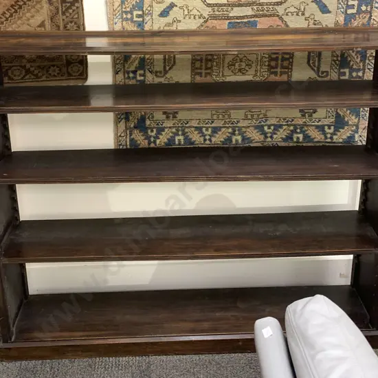 Edwardian Open Bookcase