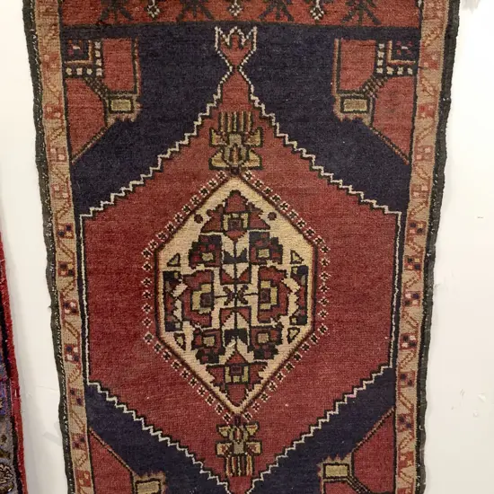 Small Red and Blue Prayer Mat