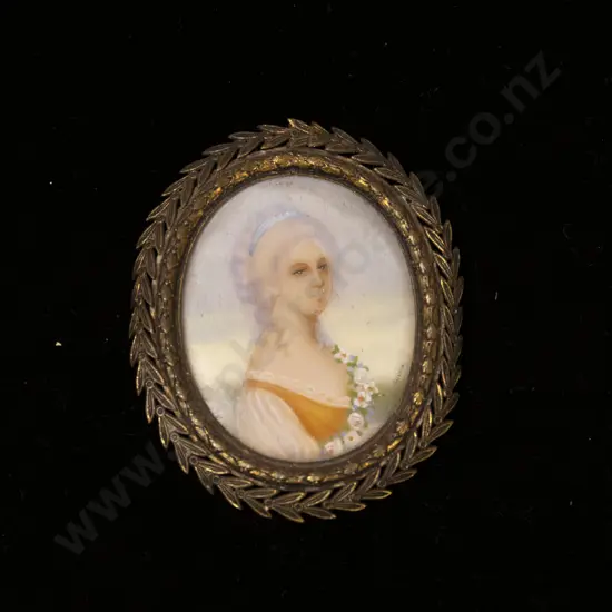 Early 20th C. Portrait Miniature