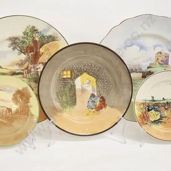 Five RD Plates of Sizes