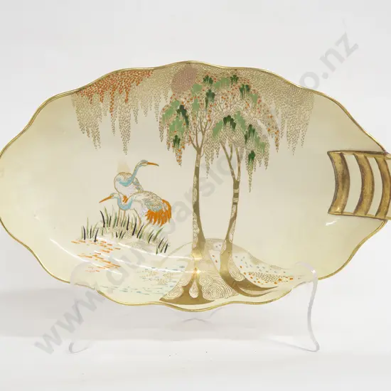Asian Decorated Carlton Ware Dish