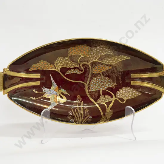 Carlton Ware "Rouge Royale" Double Handed Dish
