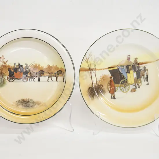 Two Pieces of RD Coaching Ware