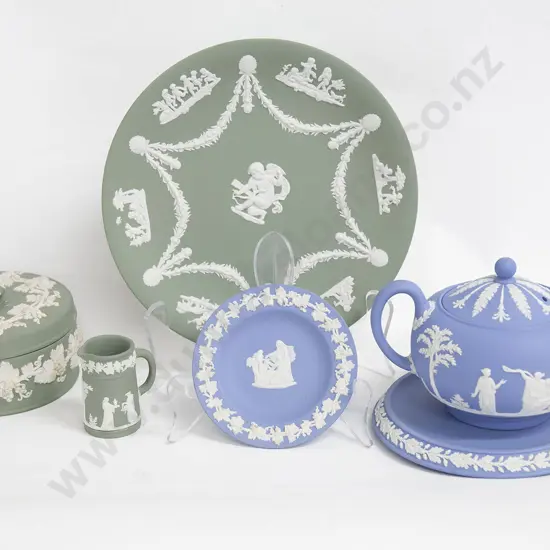 Six Pieces of Assorted Wedgwood