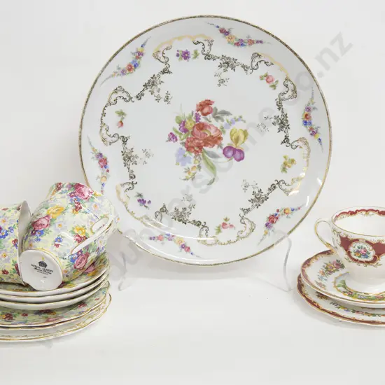 Small Group of Tea China Including Royal Albert