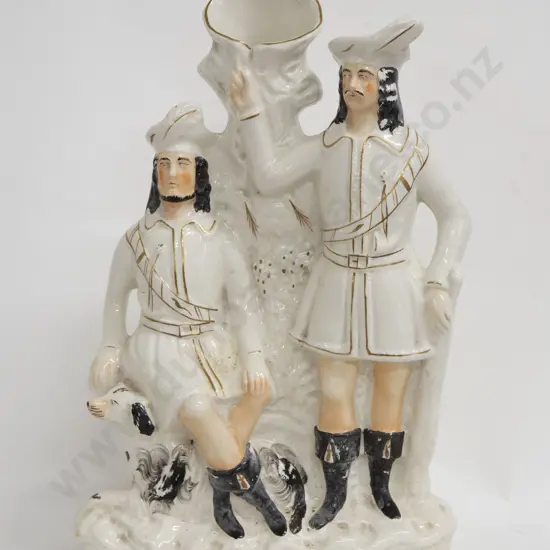 Staffordshire Robin Hood Spill Vase (a/f)