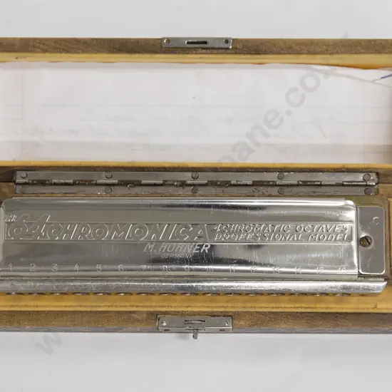 Hohner Harmonica in case