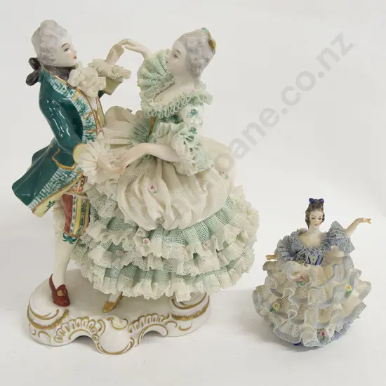 Two Dresden Figures of Dancers