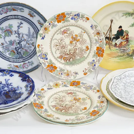 Ten Various Plates