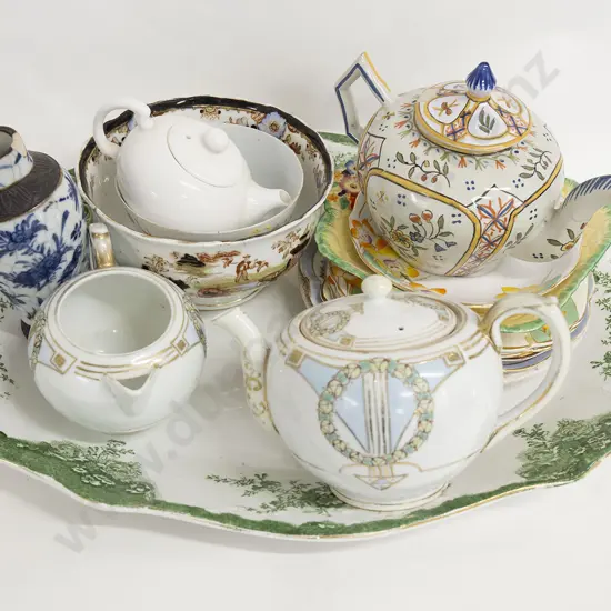 Vict Meat Plate Quantity Mixed Tea China etc