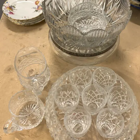 A Small Group of Mixed Glassware