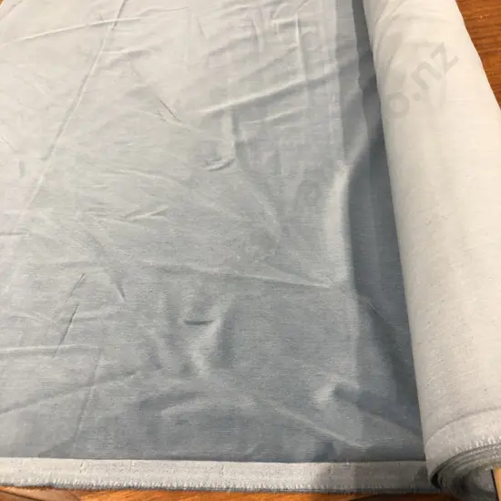 Bolt of Blue Velvet Material