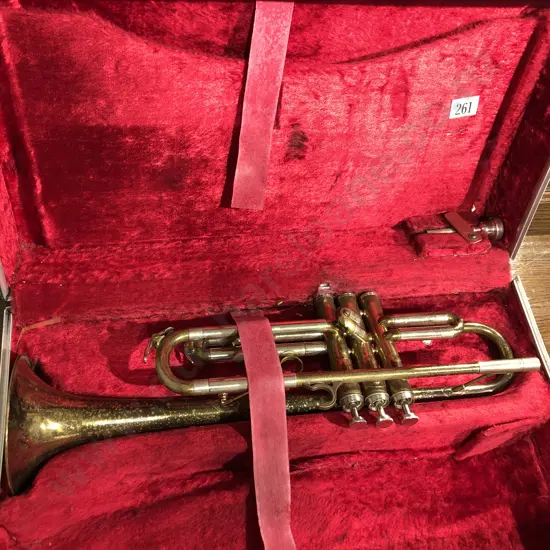 Trumpet and Case