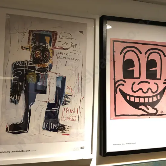 Two Modern Framed Prints