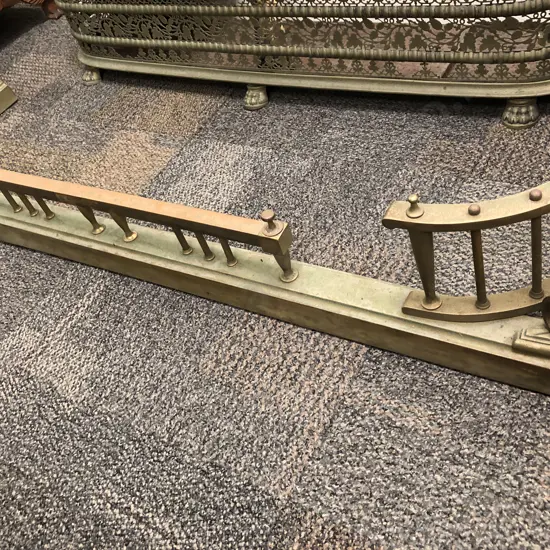 Late Vict Brass Fender