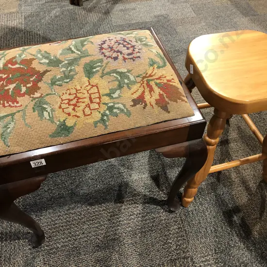 Dressing Stool and Rimu Stool