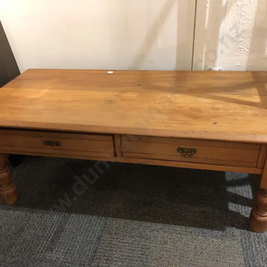 Rimu Two Drawer Coffee Table