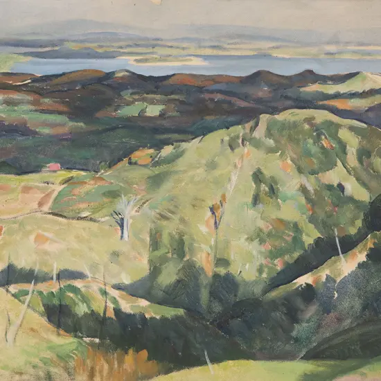 John Weeks (1888-1965) - Landscape from Pigeon Hill