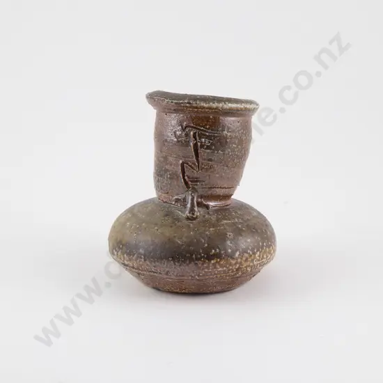 Darryl Frost Anagama Fired Stoneware Vase